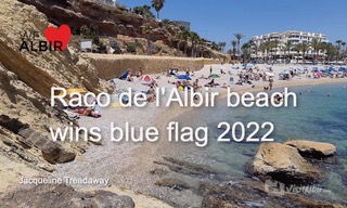 Albir’s beach El Raco de l’Albir has been awarded the Blue Flag 2022