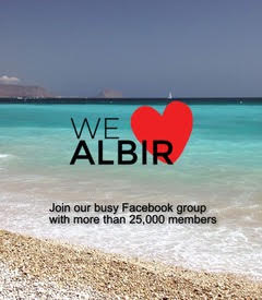 We love Albir es la nueva página de facebook de VisitAlbir.com